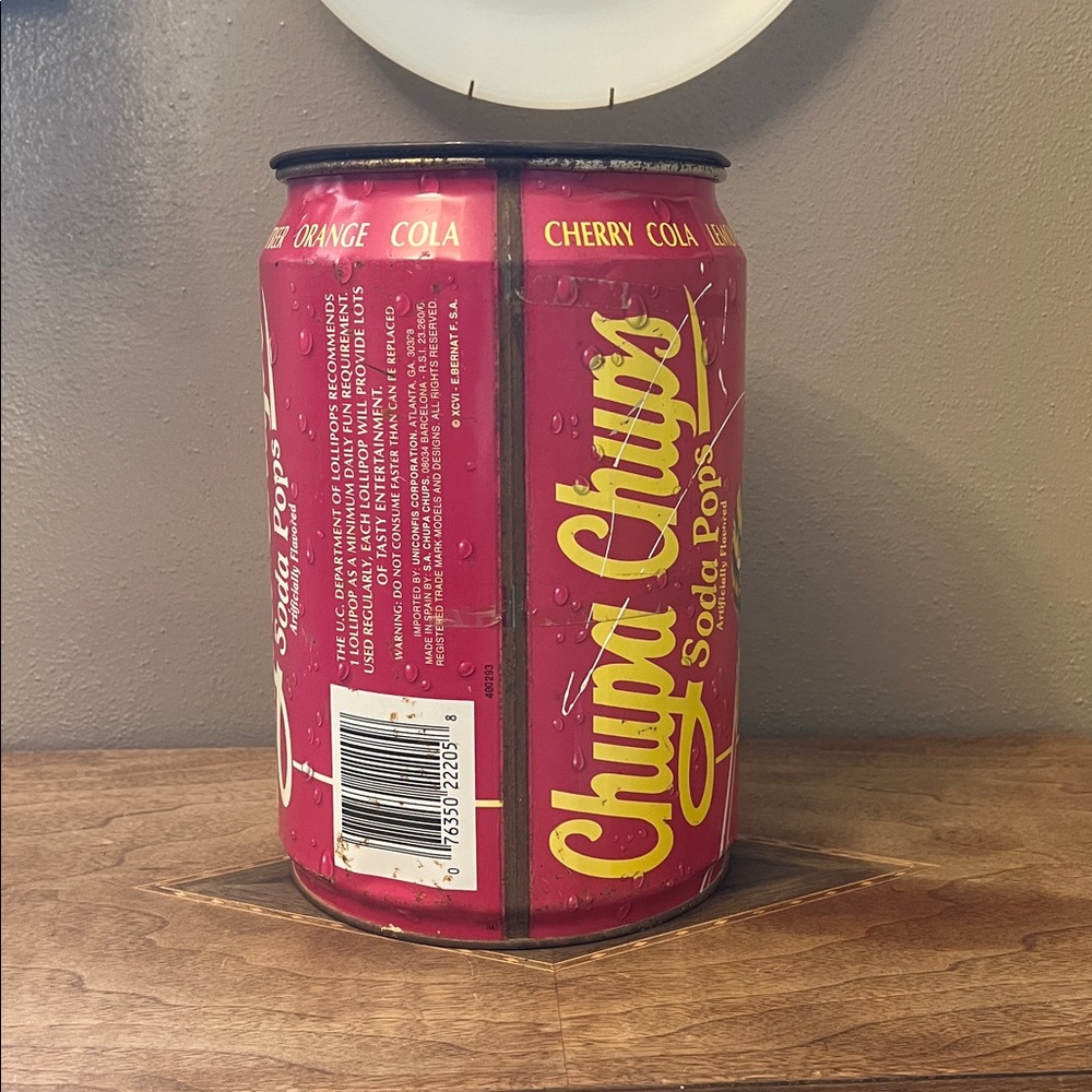 Vintage Chupa Chups Soda Lollipop Tin - Picture 5 of 6